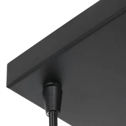 Retro 6-lichts hanglamp opaal glas met relief><noscript><img width=