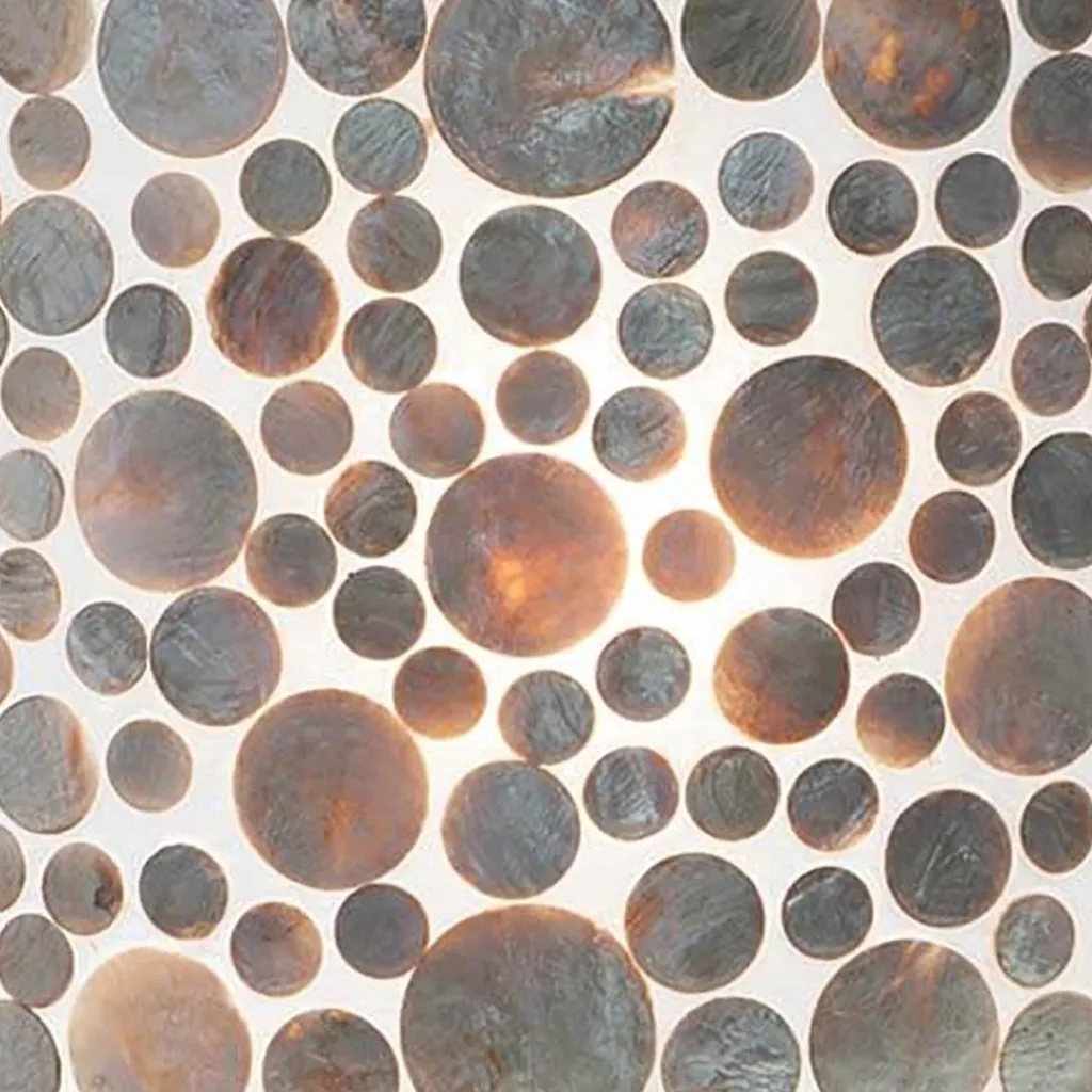 Romantische Schelpen wandlamp coin beige>Straluma Fashion