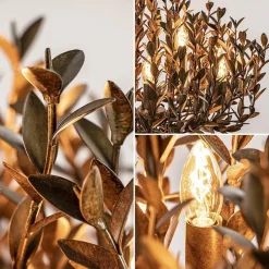 Ronde decoratieve design hanglamp rustiek><noscript><img width=