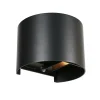 Ronde LED buitenlamp zwart inclusief lichtsensor>Straluma Best Sale