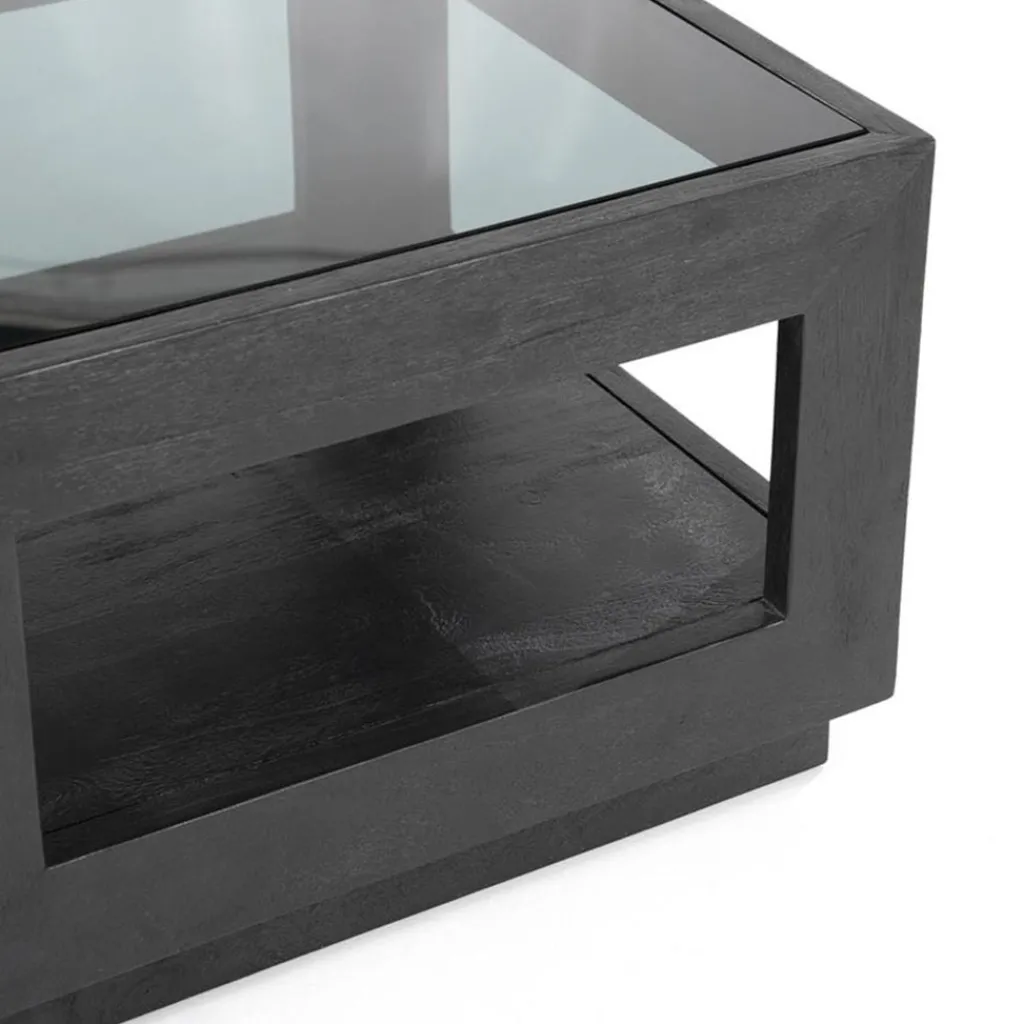 Salontafel Liam 60x60x40 cm - zwart>Straluma Best