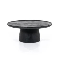 Salontafel Ron zwart 80x32 cm>Straluma Store