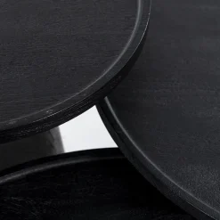 Salontafel Ron zwart 66x39 cm><noscript><img width=
