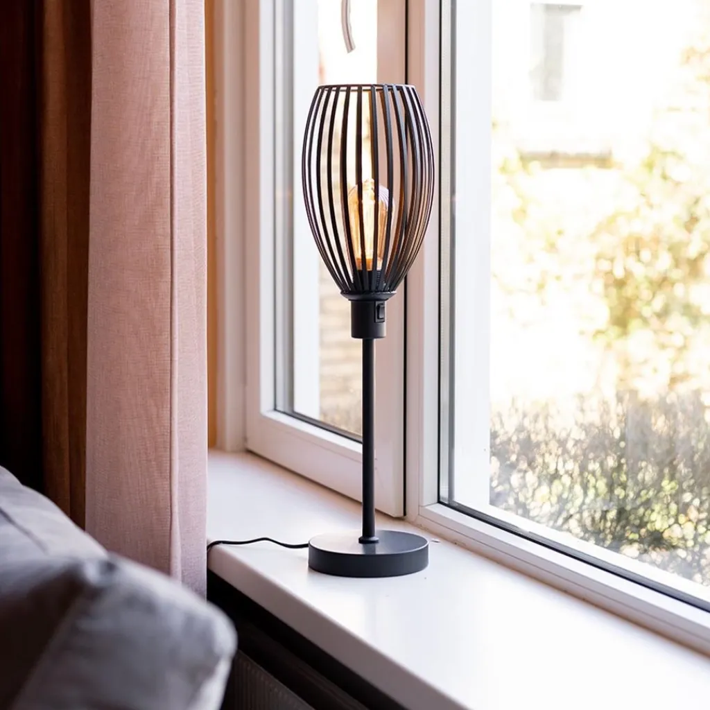 Scandinavische tafellamp mat zwart>Straluma Flash Sale