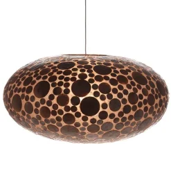 Schelpen hanglamp coin goudbruin groot>Straluma Sale