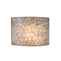 Sfeervolle wandlamp creme schelpen kamer>Straluma Shop