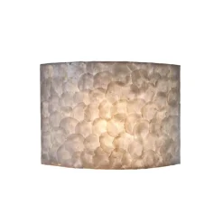 Sfeervolle wandlamp creme schelpen kamer><noscript><img width=