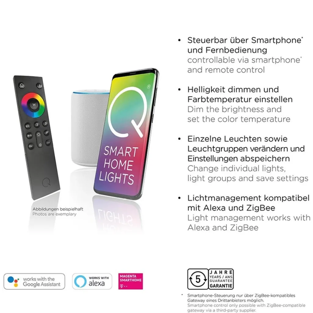 Smart plafondlamp aluminium ringen dimbaar>Straluma Outlet