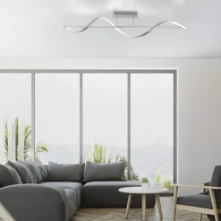 Smart plafondlamp LED spiraal staal><noscript><img width=