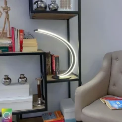 Smart tafellamp antraciet met dimbaar LED><noscript><img width=