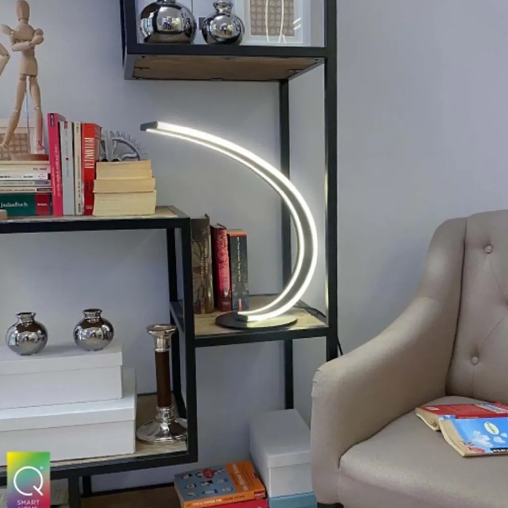 Smart tafellamp antraciet met dimbaar LED>Straluma Cheap