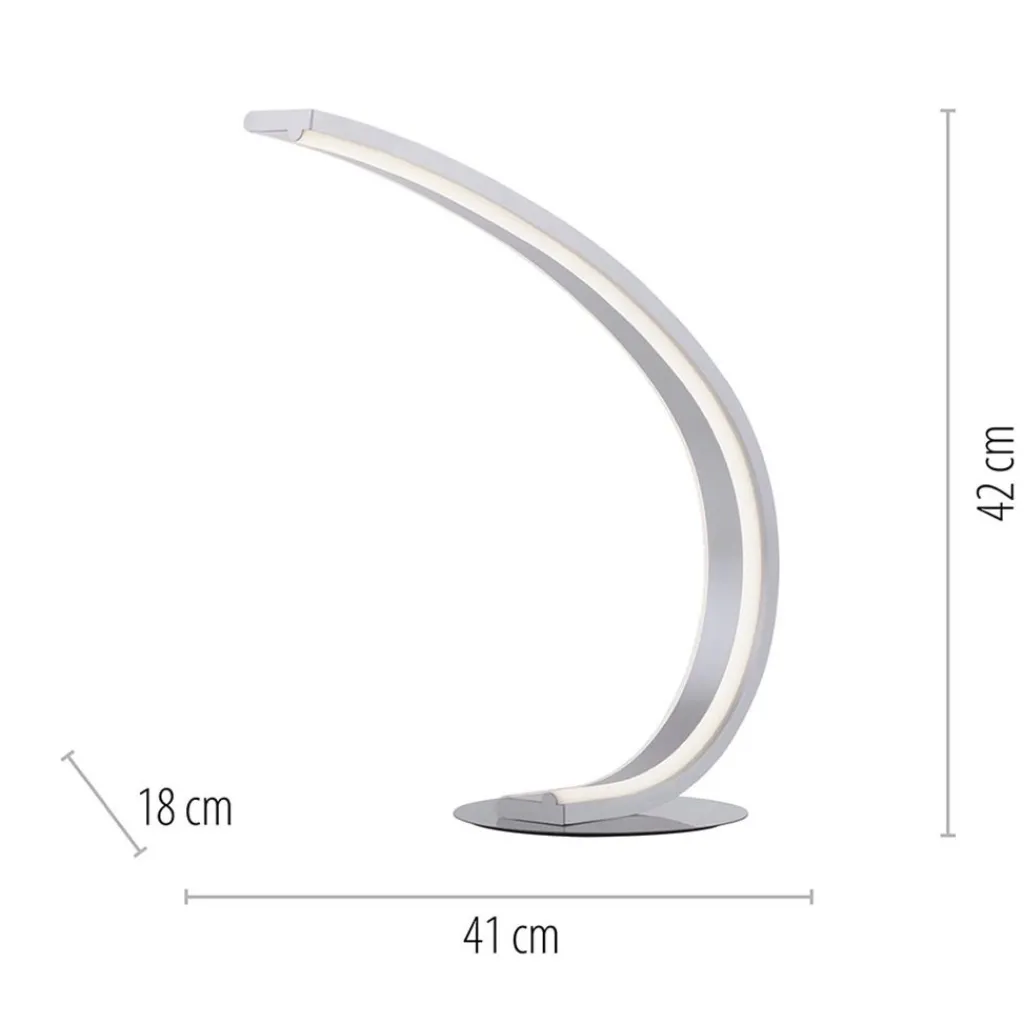 Smart tafellamp boog aluminium met LED>Straluma Best Sale