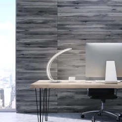 Smart tafellamp boog aluminium met LED><noscript><img width=