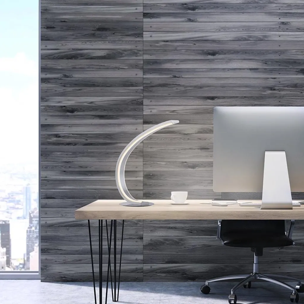 Smart tafellamp boog aluminium met LED>Straluma Best Sale