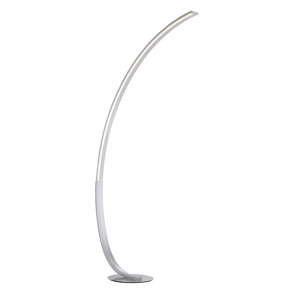 Smart vloerlamp boog aluminium inclusief dimbaar LED>Straluma Sale