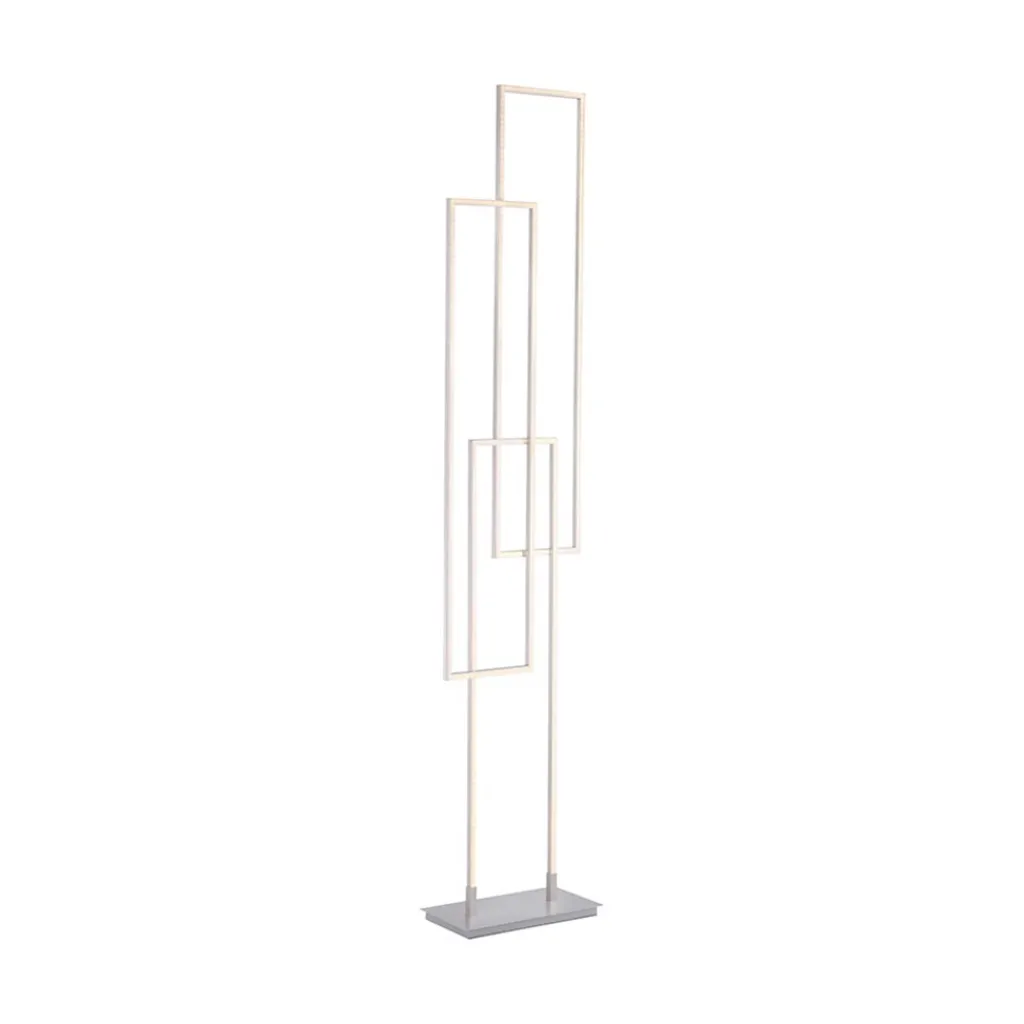 Smart vloerlamp rechthoeken aluminium>Straluma Outlet