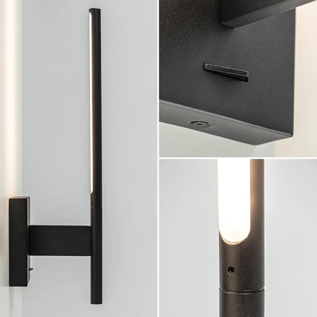 3-Standen dimbare wandlamp met verstelbare kap>Straluma Hot