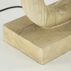 Stoere lampvoet hout naturel Light and Living><noscript><img width=