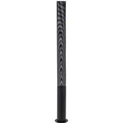Stoere vloerlamp cilinder zwart met spot>Straluma Clearance