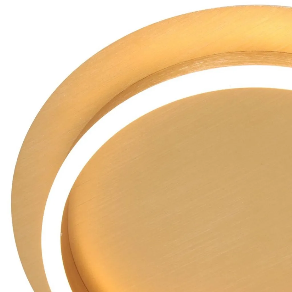 Strak moderne LED plafondlamp goud>Straluma Hot