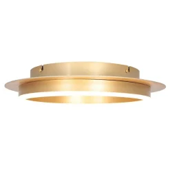 Strak moderne LED plafondlamp goud><noscript><img width=
