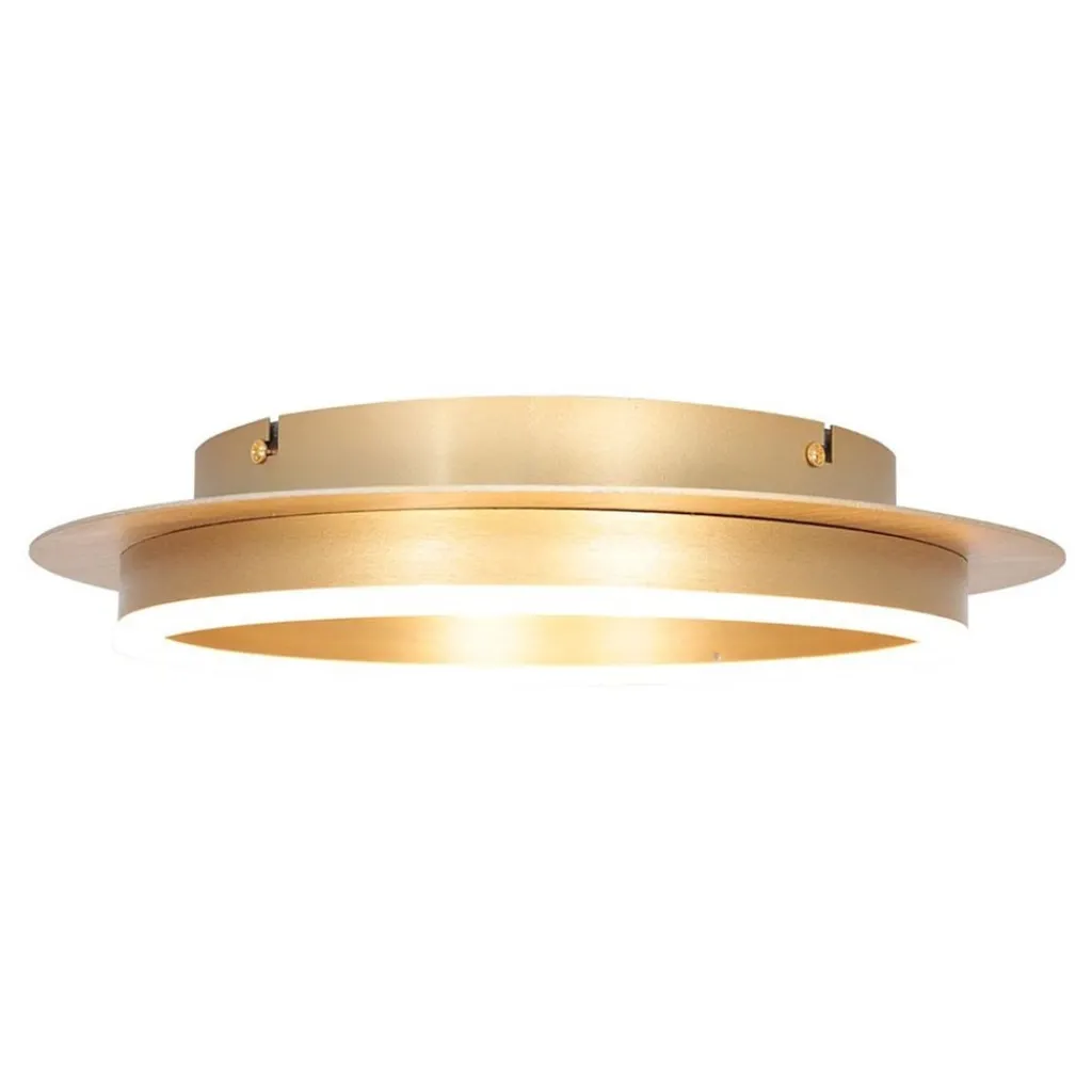 Strak moderne LED plafondlamp goud>Straluma Hot