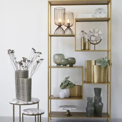 Tafellamp Lazar van Light and Living antiek brons draad><noscript><img width=