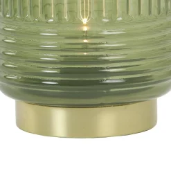 Tafellamp Lipa op batterij groen Light and Living><noscript><img width=