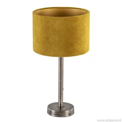 Tafellamp Undai ruw nikkel excl. kap>Straluma Outlet