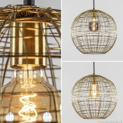 Trendy hanglamp Mirana goud L&L><noscript><img width=