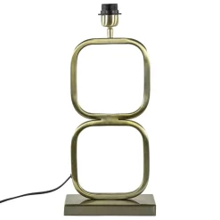 Trendy lampvoet Lutika licht goud exclusief kap>Straluma Shop