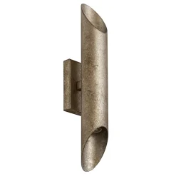 Up+down wandlamp ambachtelijk zilver>Straluma Sale