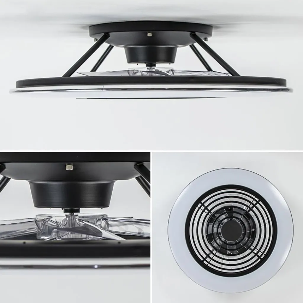 Ventilator Alisio XL zwart afst.bed./app>Straluma Best