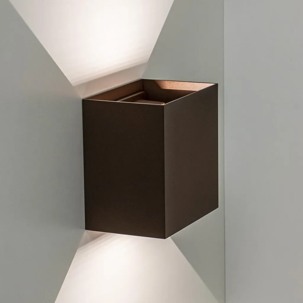 Verstelbare LED buitenlamp aluminium bruin>Straluma Sale