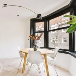 Verstelbare plafondlamp mat zwart met goud><noscript><img width=