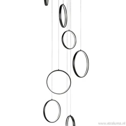 Vide hanglamp 8-L ringen zwart><noscript><img width=