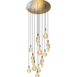 Videlamp Aton 12l goldleaf/shiny brass>Straluma Store