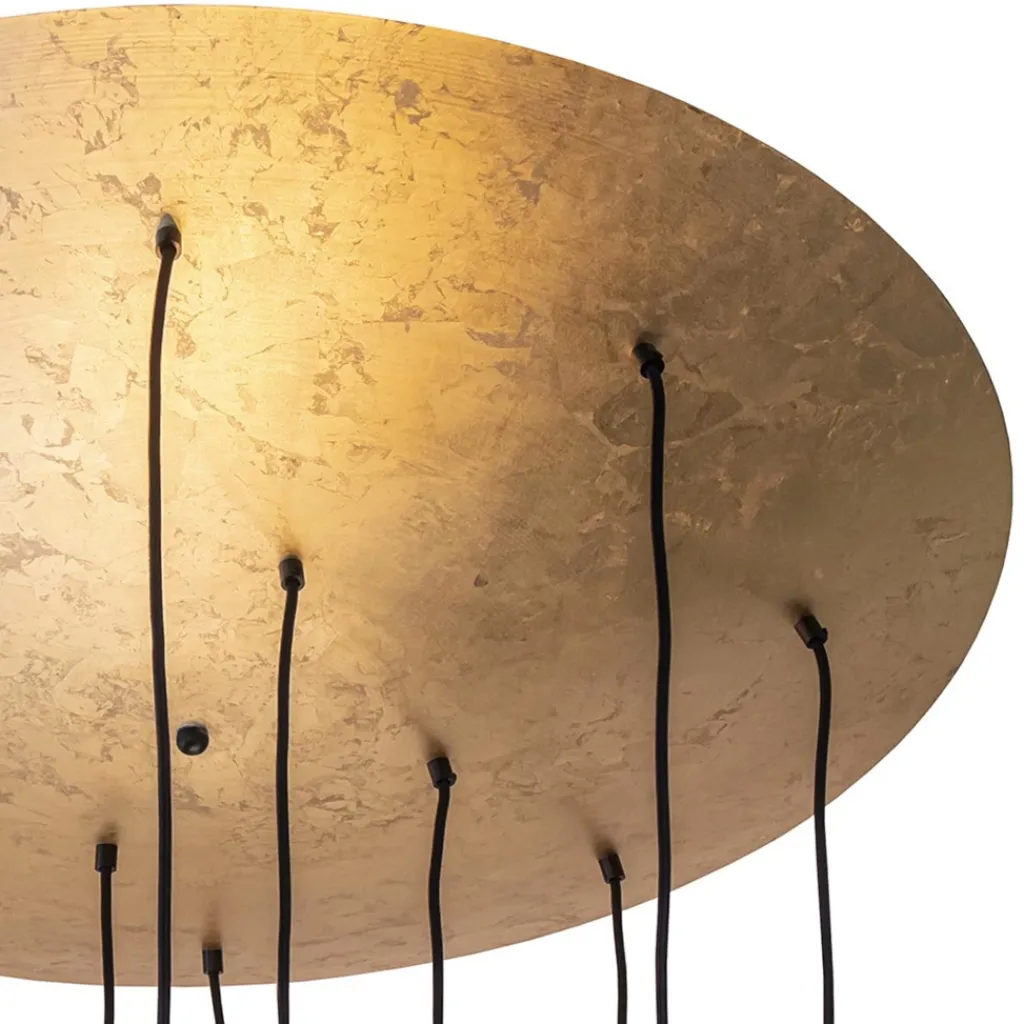 Videlamp Aton 12l goldleaf/shiny brass>Straluma Store