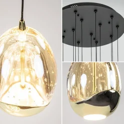 Videlamp Golden Egg 14L zwart/goud><noscript><img width=