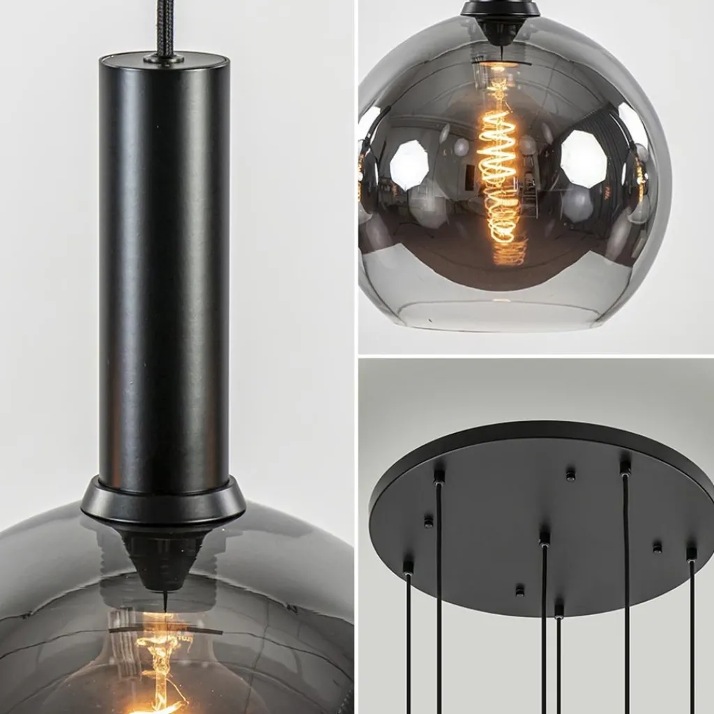 Videlamp 6L zwart + titanium glas mix>Straluma Best Sale
