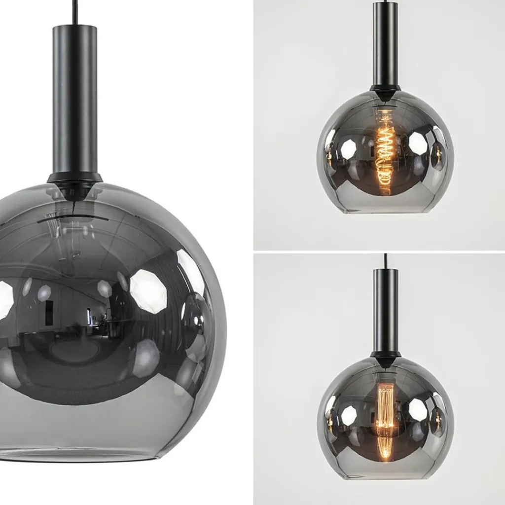 Videlamp 6L zwart + titanium glas mix>Straluma Best Sale