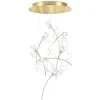 Videlamp Tulip 7L prisma/brass>Straluma Outlet