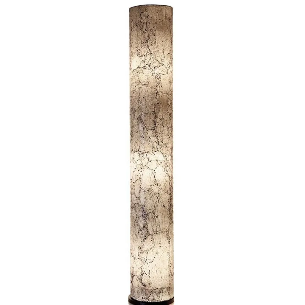 Vloerlamp 150 cm gerecycled glas wit>Straluma Sale