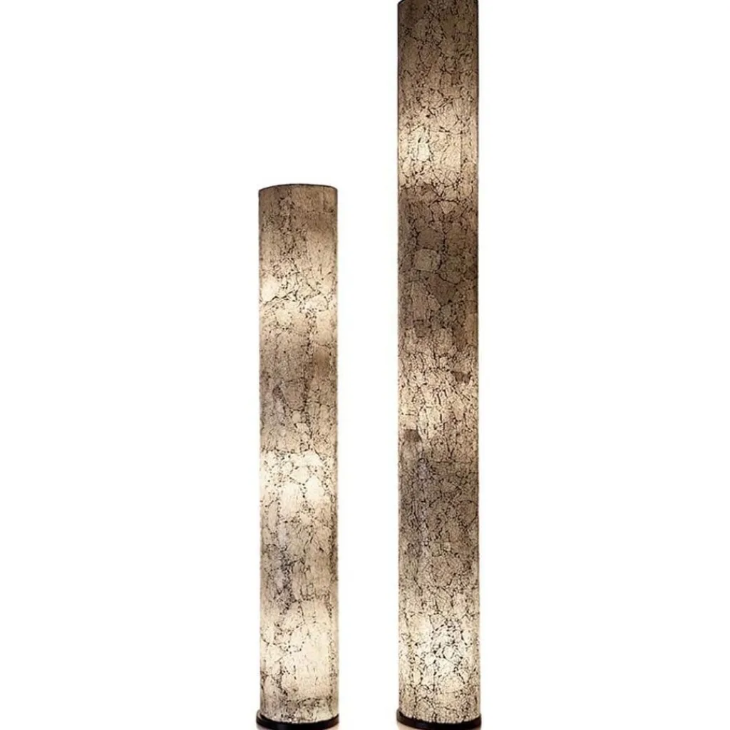 Vloerlamp 150 cm gerecycled glas wit>Straluma Sale