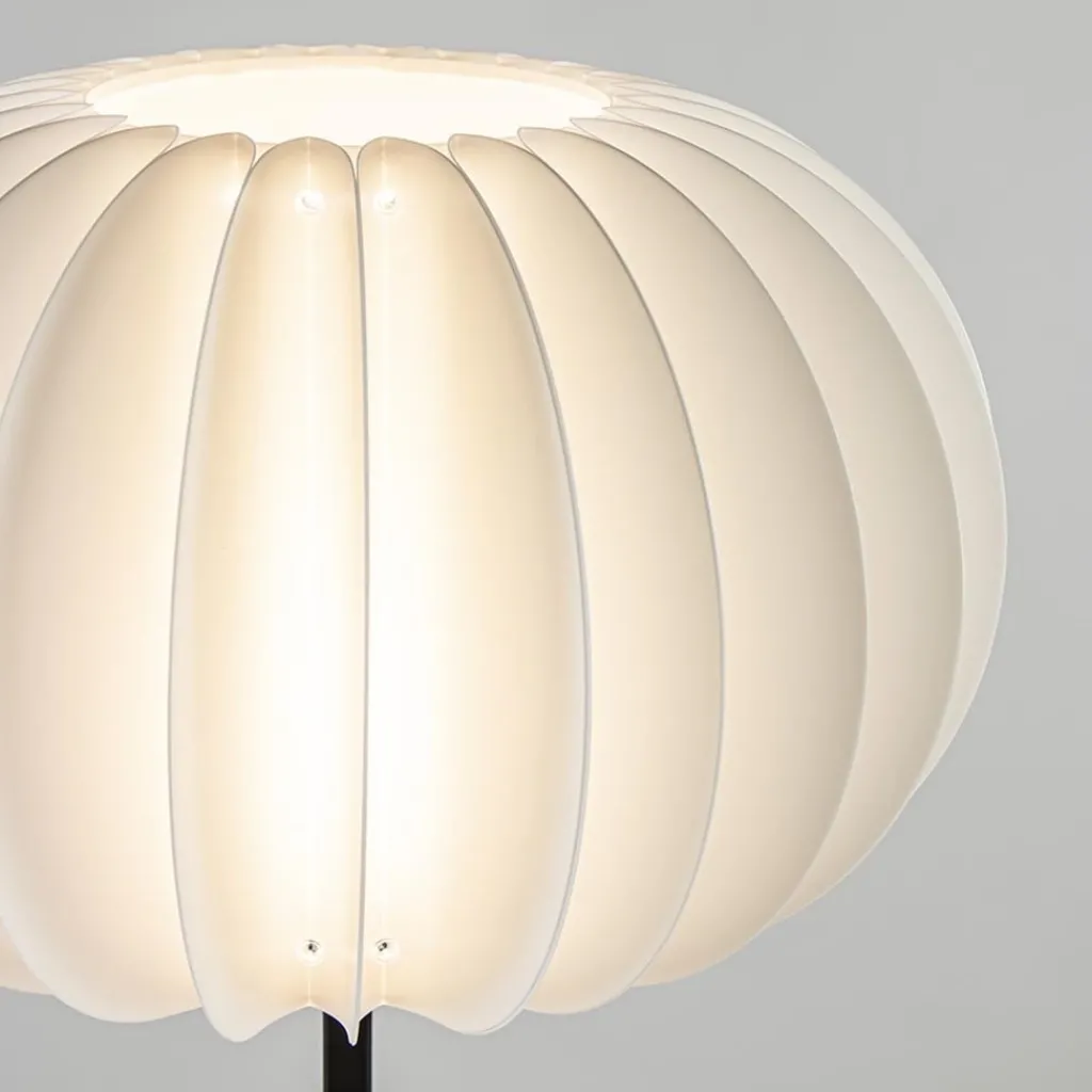 Vloerlamp Arena zwart/kap wit>Straluma Best