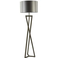 Vloerlamp Atrani platinum excl. kap>Straluma Discount