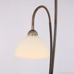 Vloerlamp Capri brons/Glas><noscript><img width=