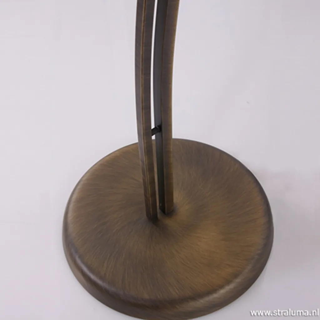 Vloerlamp Capri brons/Glas>Straluma Online