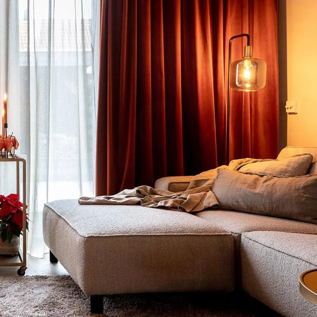 Vloerlamp Lekar zwart met smoke glas>Straluma Best