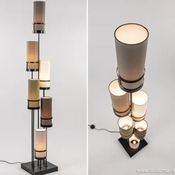 Vloerlamp Sixt 6l multicolor bruin>Straluma Discount